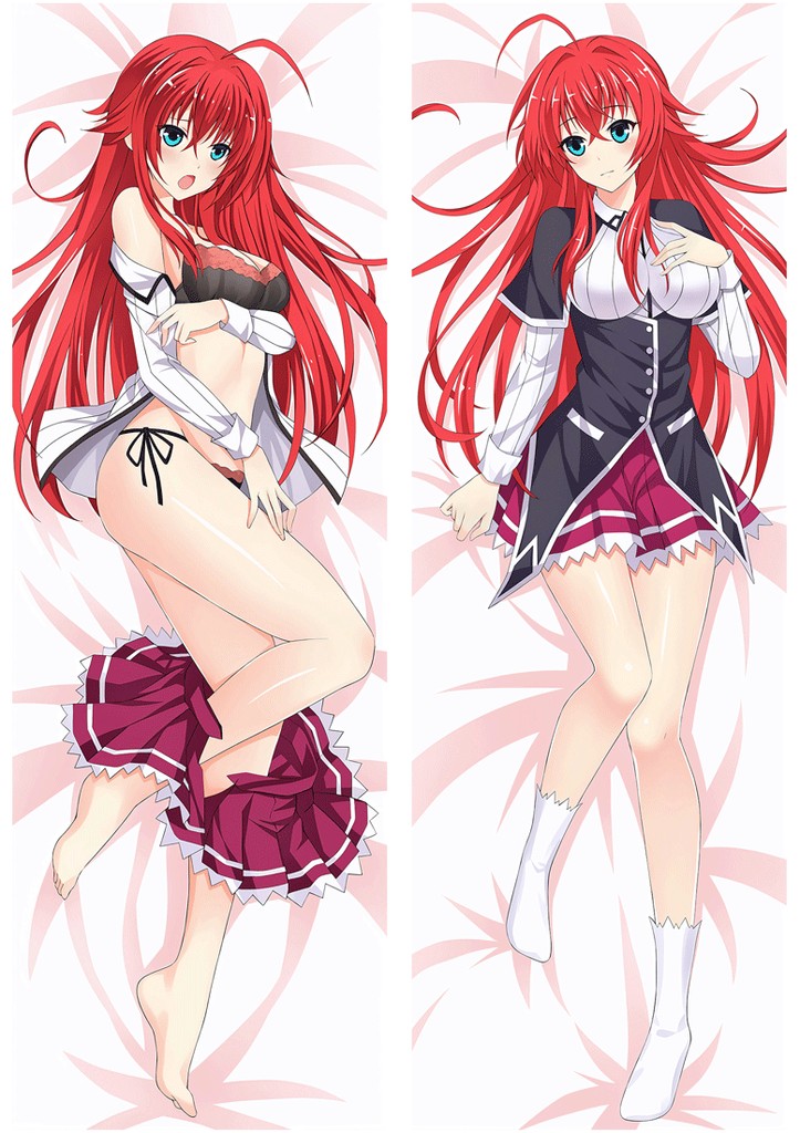 Anime High School DxD Rias Gremory Dakimakura Bao Gối Toàn Thân Hai Mặt Da Đào Otaku Ôm Gối