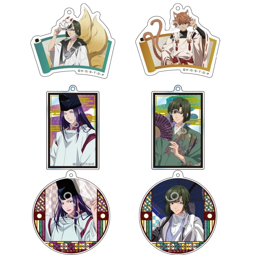Móc khóa Anime Hikaru no go Kỳ Thủ Cờ Vây Acrylic Mica trong suốt in hình Fujiwara no Sai quà tặng t
