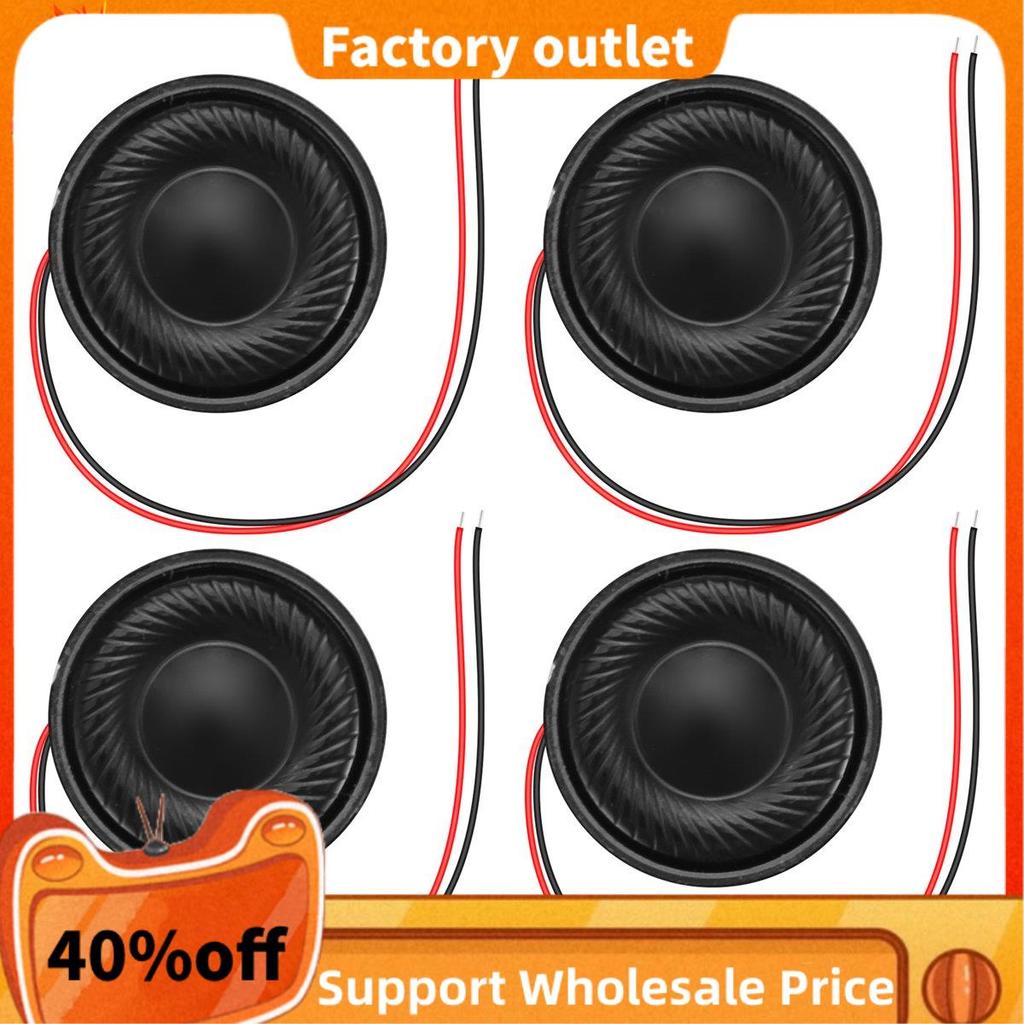 4 Loa Bên Trong Nam Châm 30mm 2800Hz 8Ohm 1W Cho PC Laptop