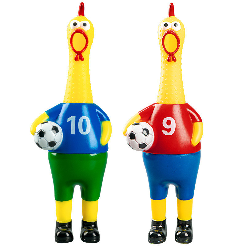 World Cup La hét Gà Bóng Đá La hét Gà Bạn Bè Đảng Trò Chơi La hét Gà Giả Đồ Chơi Cho Người Lừa Lánh