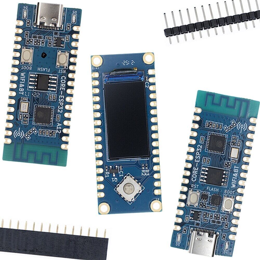 Bảng phát triển ESP32 C3 LCD CORE Onboard 2.4G Ăng-ten 32Pin IDF WiFi + Bluetooth CH343P