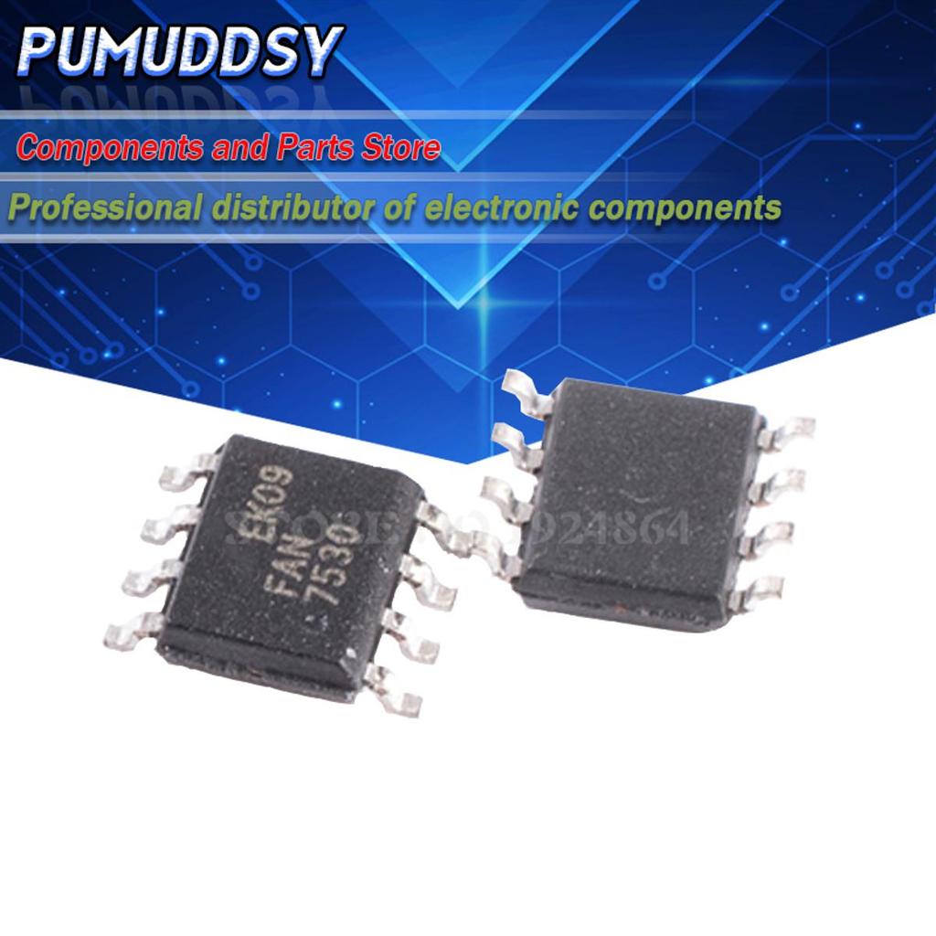 10 FAN7530MX FAN7530M FAN7530 SOP8 IC