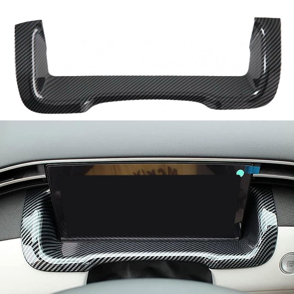 Viền sợi Carbon trang trí cho bảng điều khiển Hyundai Tucson NX4 Lắp đặt dễ dàng