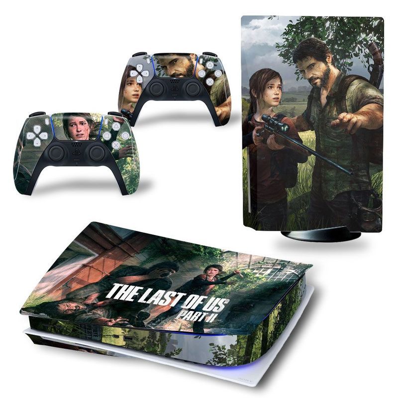 Lastofus Sony PS5 Ổ Đĩa Quang Phiên Bản Miếng Dán PS5 Phiên Bản Kỹ Thuật Số Miếng Dán PS5 Miếng Dán 