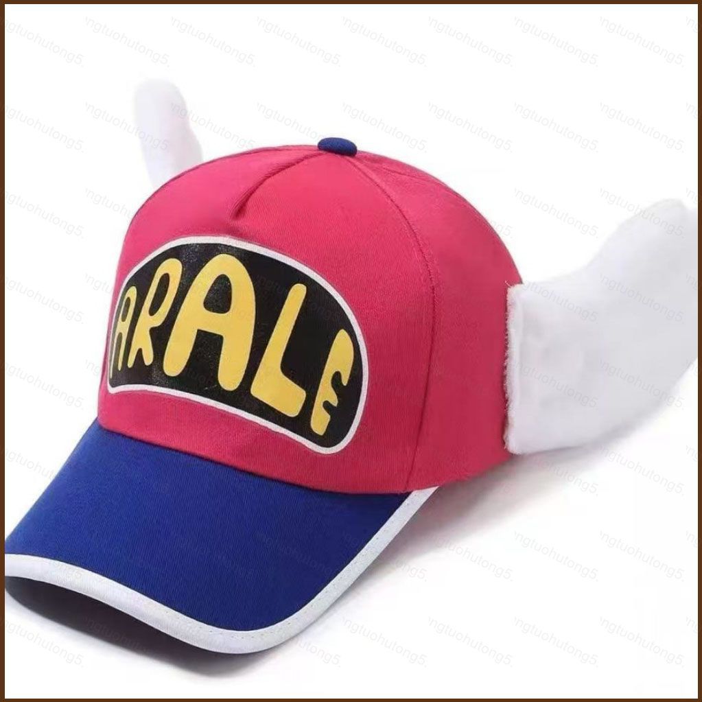 HT5 Mùa Hè Phiên Bản Hàn Quốc Arale Cánh Mũ Bóng Chày Thiên Thần Mũ Siêu Dễ Thương Ngoài Trời Mũ Chố