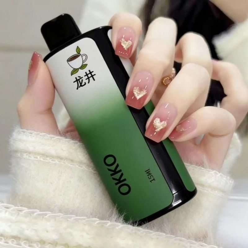 Di Động 15ML Thảo Dược Mist Maker OKKO Dual Display Life Longjing Smoothie Cool Fresh Bad Breath Ext
