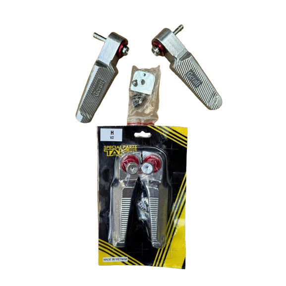 ( HOT) Gác Để Chân Take Sau Nhôm Wave, Sirius, Dream, Vision, Ab, Vario, Future, Ex 135, Takekawa MS