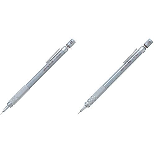 Pentel GraphGear 500 Mechanical Pencil - Silver - Multiple Lead Sizes/ Direct from JAPAN
