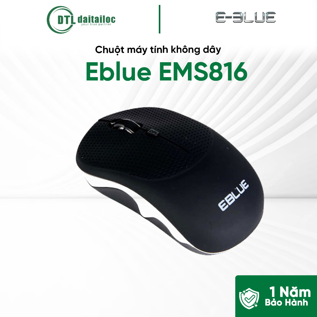 Chuột Không Dây Eblue EMS816 | Chính Hãng | Bảo Hành 1 Năm