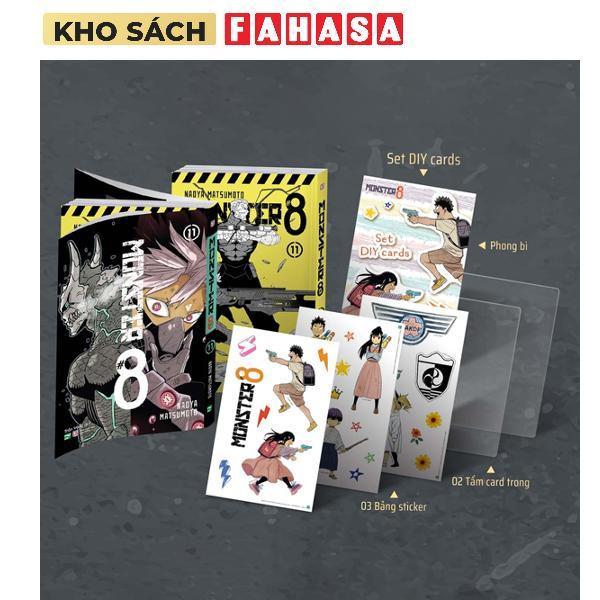 Sách - MONSTER #8 - Tập 11 - Bản Đặc Biệt - Dark Ver - Tặng Kèm Set DIY Cards