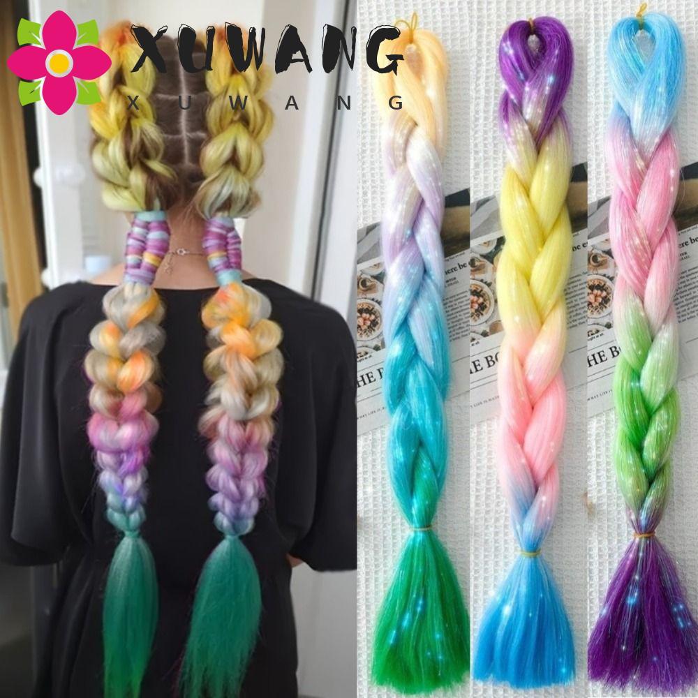 XUWANG Jumbo Braids Tiệc lễ hội tóc mềm