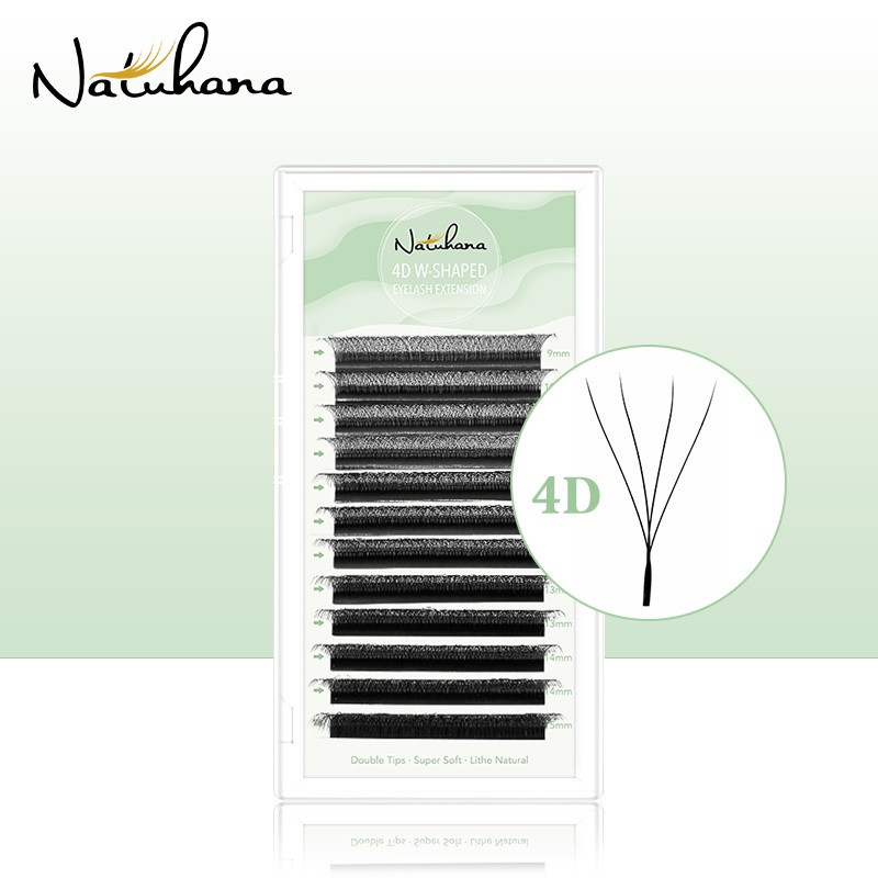 Lông mi giả NATUHANA 4D5D để nối mi WBCP