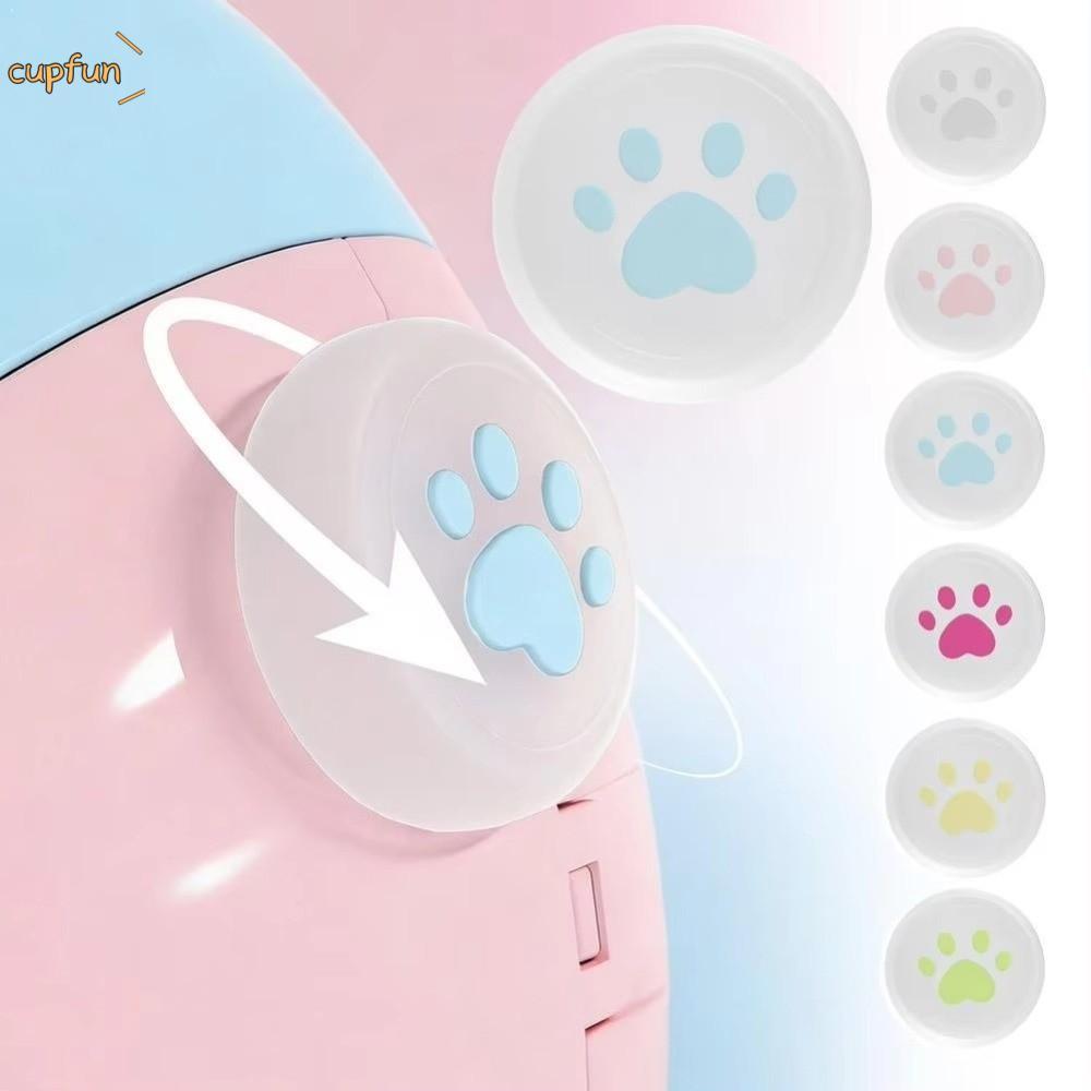 Nắp nút bảo vệ CUPFUN, Nắp bảo vệ nút thiết kế in hình chống trượt, Vỏ núm silicon mềm hoạt hình dễ 