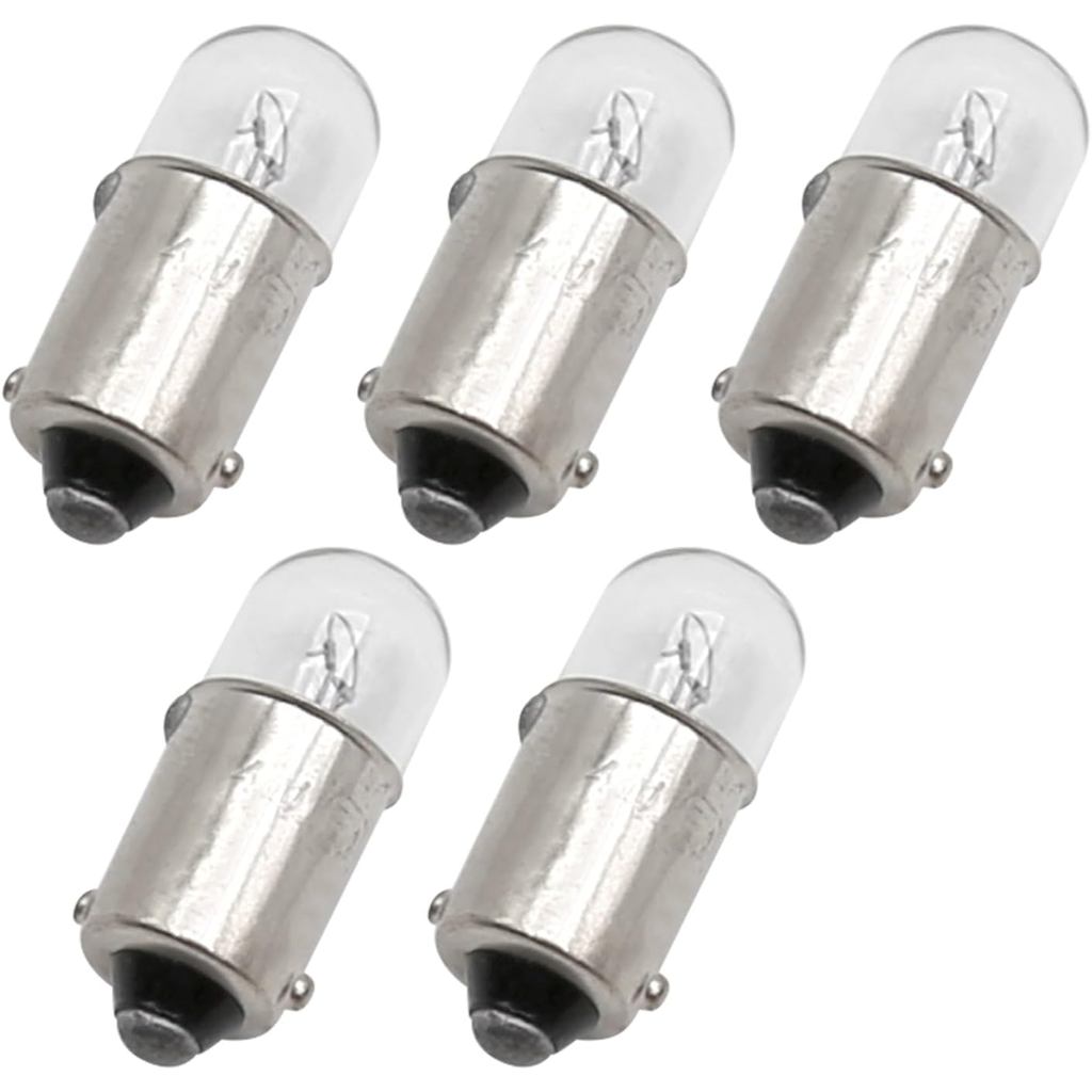 Bộ 5 Đèn Đồng Hồ Đo 12Volt 3Watt Bóng Đèn Thu Nhỏ Cho Đồng Hồ Tốc Độ Thay Thế Cho Kawasaki Suzuki Ho
