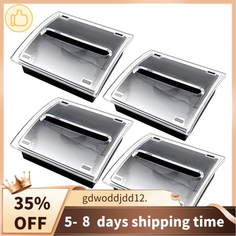 Superior -Up Notes Dispenser Black Base Clear Top Sticky Notes Holder 3 X 3 Inch Sticky Notes