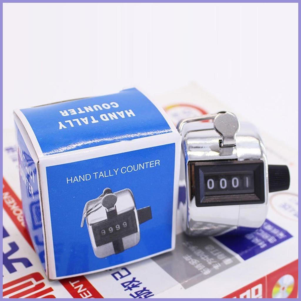 Pitch Counter Clicker Cầm Tay Pitch Counter Hướng Dẫn Sử Dụng Cơ Clicker 0-9999 Tally Counter cho Hà