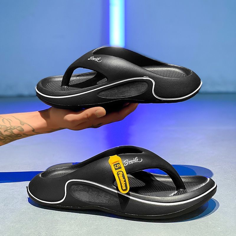Flip-Flops Nam Mùa Hè Hợp Thời Trang Ngoài Mặc Chống Trơn Trượt Flip-Flops Nam Mềm-So