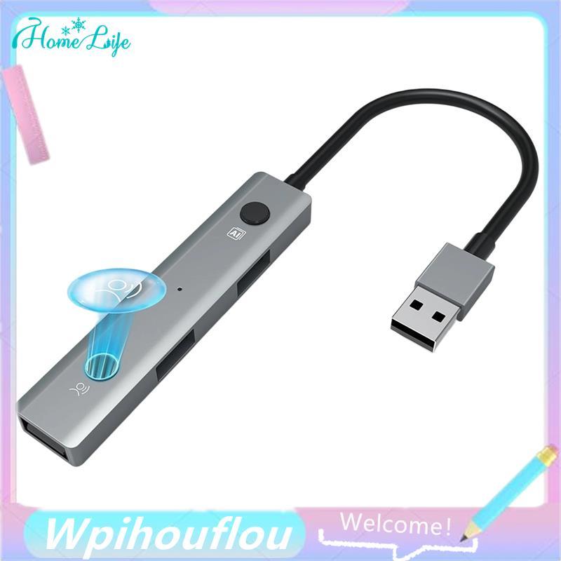 [HoME & life] USB 2.0 Hub Multiport Adapter-Voice Transcription & Translation-AI Voice Tools-Speech 