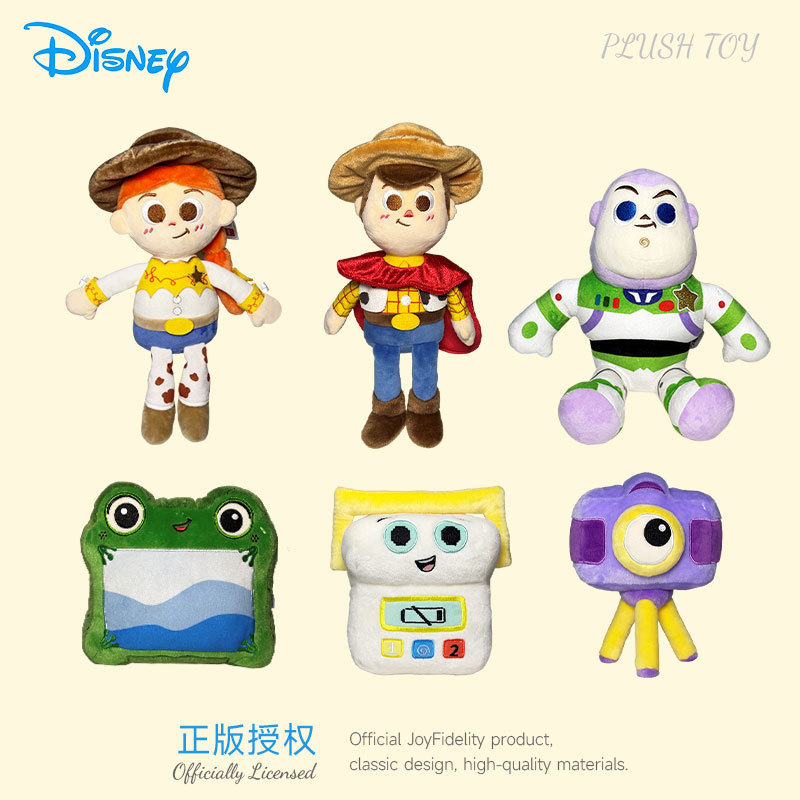 Disney Disney Chính Hãng Buzz Lightyear Sang Trọng Câu Chuyện Đồ Chơi Búp Bê Gỗ Búp Bê Ba Mắt Gối Tr