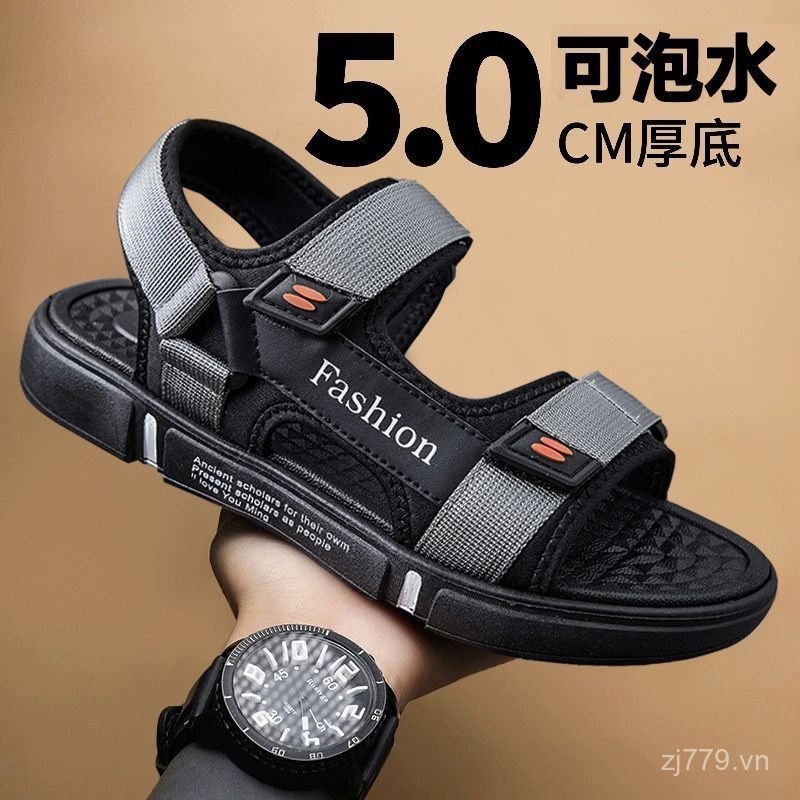 Giày Sandal Phổ Biến 929 Giày Sandal Nam Sandal Nam Siêu Mềm Có Thể Điều Chỉnh