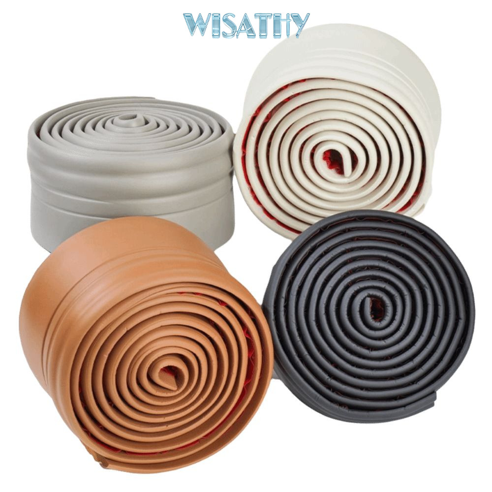 WISHY Đế Treo Tường, Viền Đúc Dày Tự Dính, DIY Chống Va Chạm Linh Hoạt Mềm Váy Dây Trang Trí Nhà