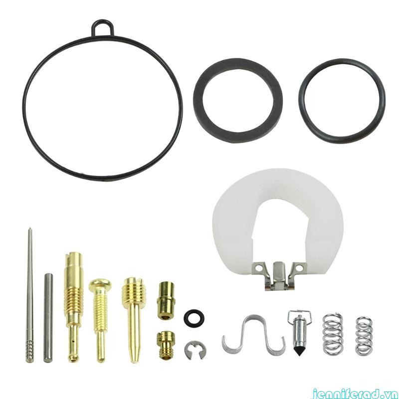 Jenniferad 50-125cc Carb Bộ chế hòa khí Bộ dụng cụ xây dựng lại Jets Gioăng Seal Bộ phận sửa chữa xe