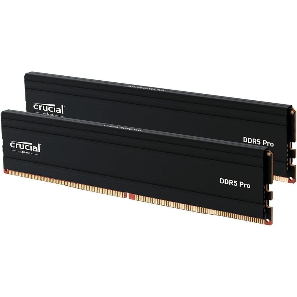 Bộ RAM DDR5 Crucial Pro 96GB (2x48GB), 5600 MHz (hoặc 5200 MHz hoặc 4800 MHz) Bộ nhớ điện thoại để b