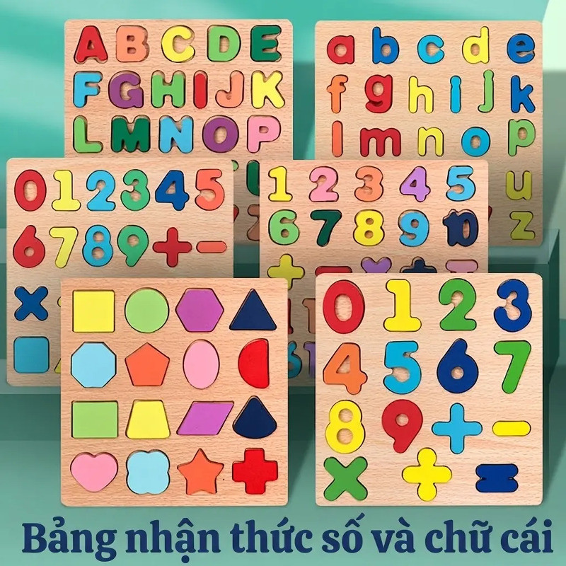 [Improve Skills] 🧩【Hand-Eye Coordination】Wooden Jigsaw Puzzles/Montessori Toys/Educational Toy/Learn