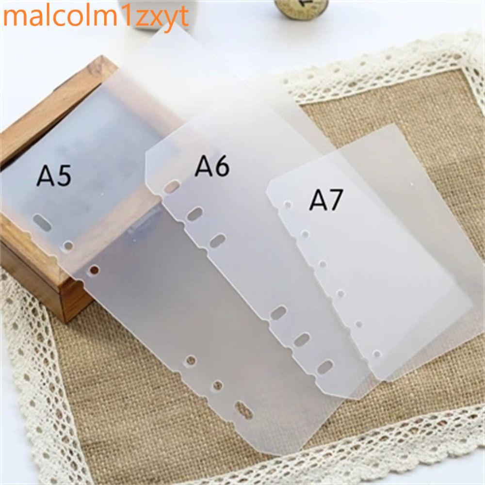 KIXON Notebook Divider Board Page A5 A6 A7 B5 A4 Trong Suốt 2 Chiếc Matte Agenda Planner Separator