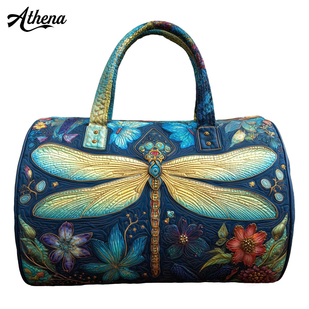 TẠI| Túi Duffel Retro Vintage Quilted Duffel Vintage Quilted Túi Duffel Hoa Duffel Dành Cho Nữ – Túi