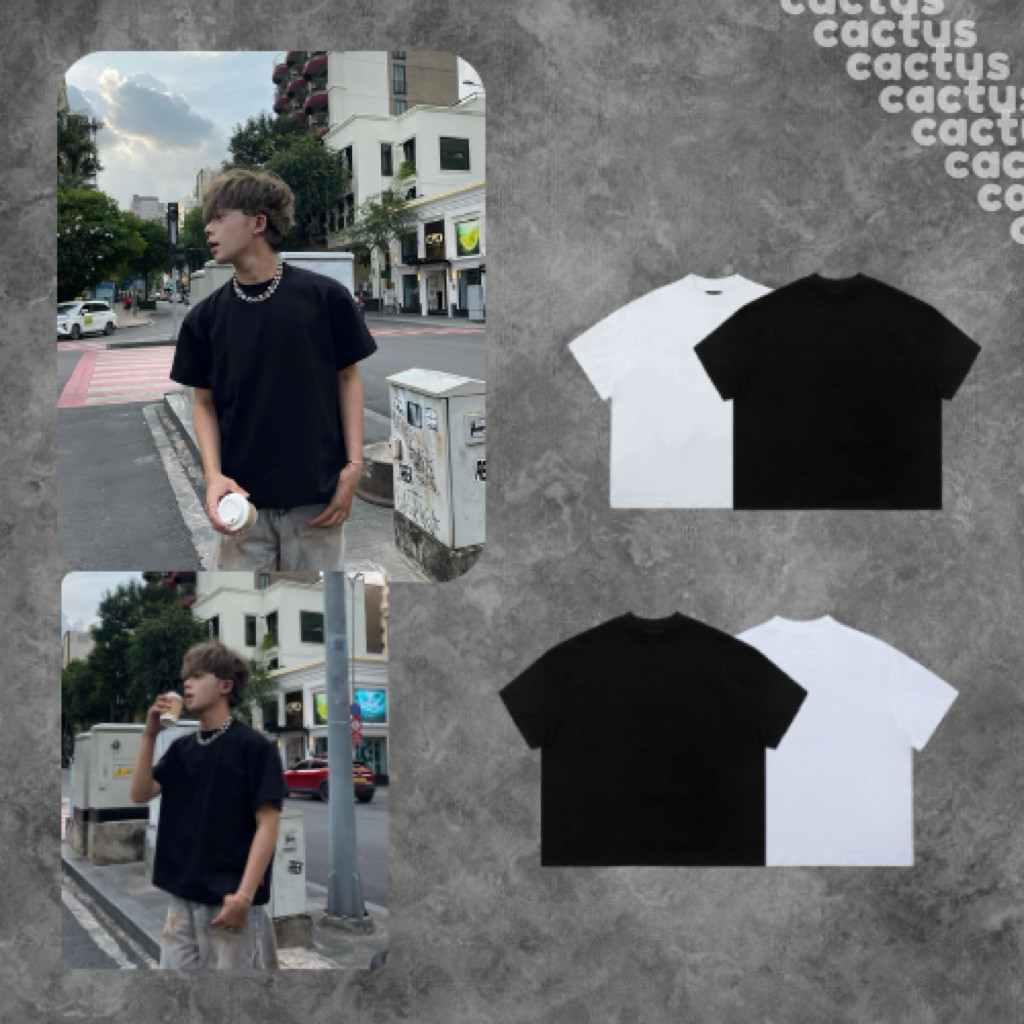 T-Shirt Boxy Cotton 270GSM BASIC
