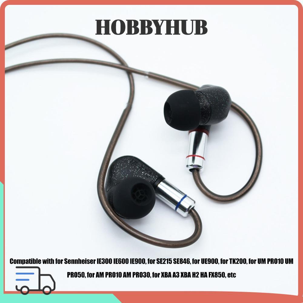 Cáp tai nghe HOBBYHUB MMCX sang 3,5mm 120cm / 3,9ft Linh hoạt cho Sennheiser IE300 IE600 IE900 Nghe 