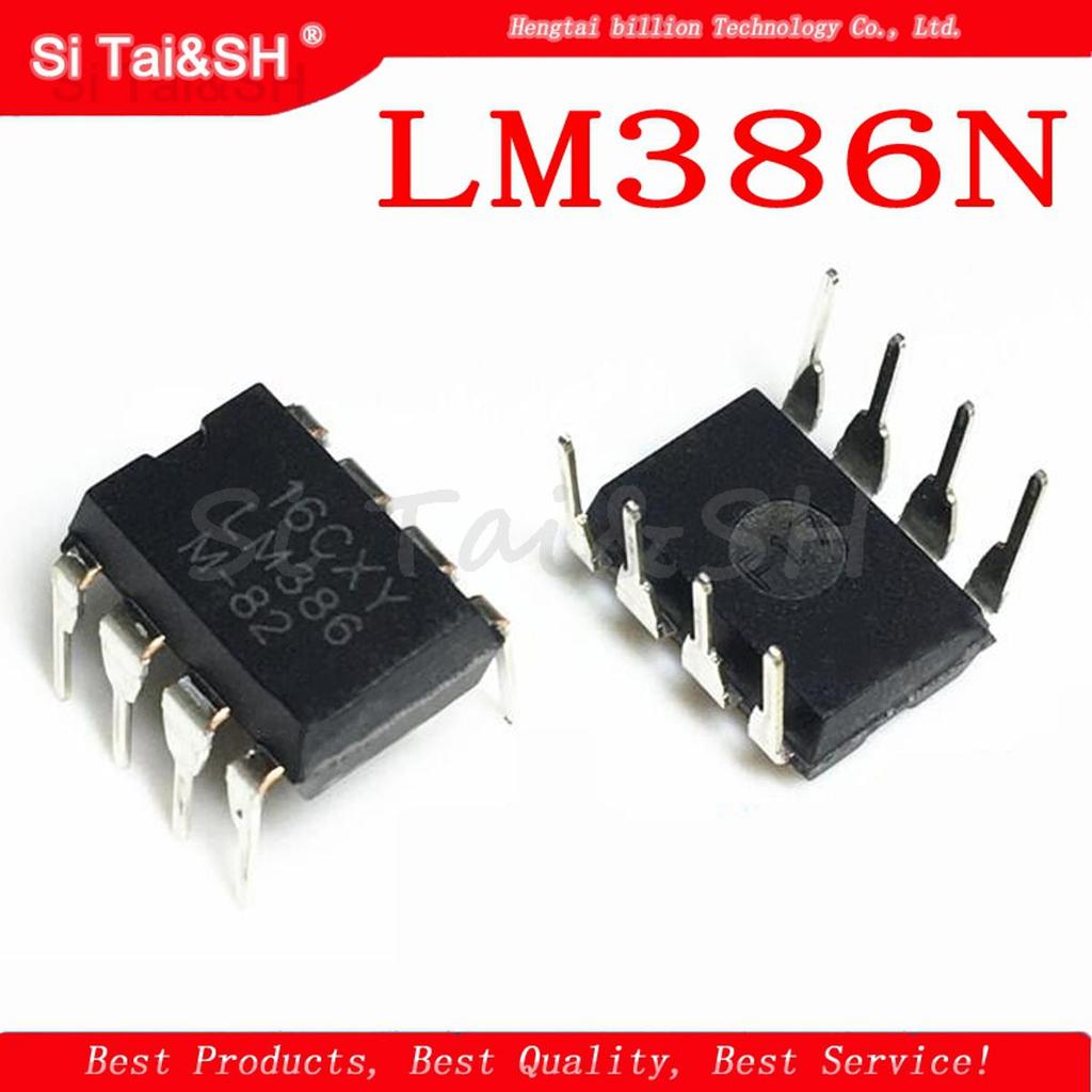 10 CÁI LM386N DIP8 LM386 DIP LM386N-1 LM386-1 IC mới và nguyên bản