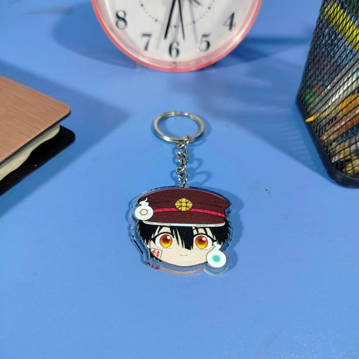 Gantungan Kunci Anime Jibaku Shounen Hanako-kun - Keychain Hanako Nene Tsukasa - Hanako