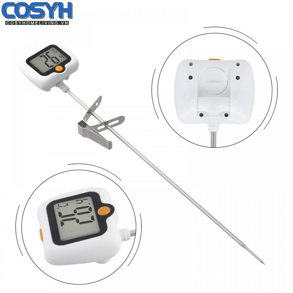 <cosyh>Digital Candy Thermometer Electronic Display Cooking Thermometer Cooking