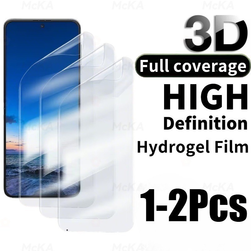 1-2 Chiếc Full Cover Chống Ánh Sáng Xanh Mềm Hydrogel Cho BLU C7 C7X F91 F92e G90 G91 G93 S91 Pro Ma