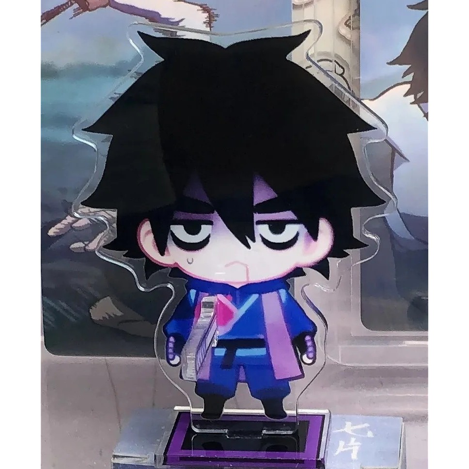 Standee Scissor Seven Thích Khách Ngũ Lục Thất Mô Hình Mica Acrylic Trang Trí Bàn Học Nhân Vật Seven