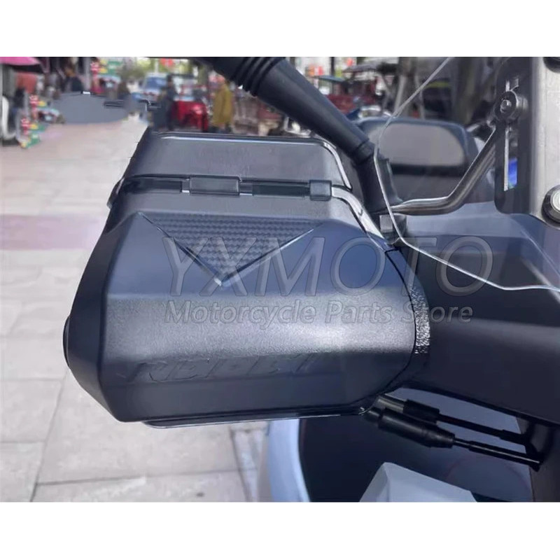 Xe Tay Lái Xe Máy Kính Chắn Gió Ấm Áp Chống Gió Phù Hợp Cho UE125 CR125 DIO U + 125 VRS150 SF4 GP125