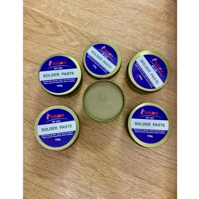 Mỡ trợ hàn Cricket bám dính thiếc mạnh, chắc chắn