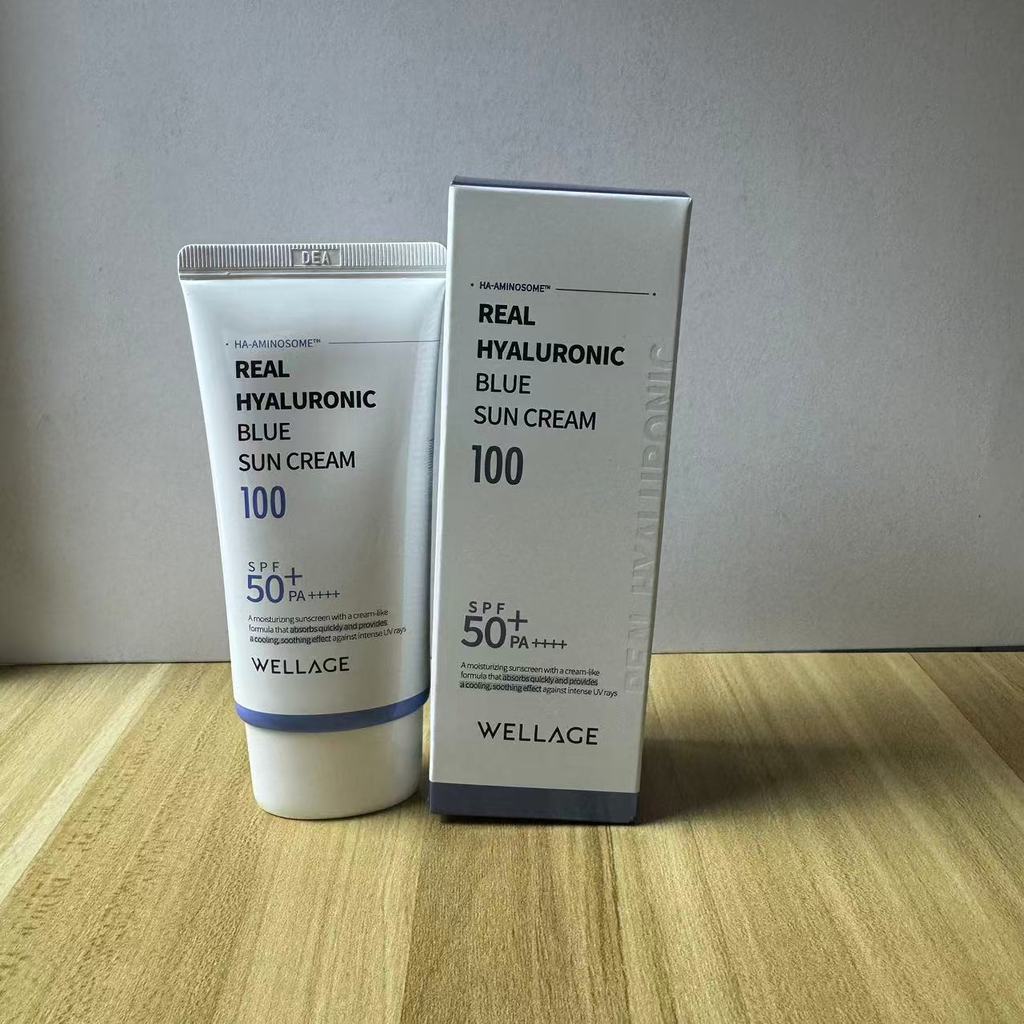 Wellage wellage / wellage Hạt Hyaluronic Acid Nước Sensation Kem Chống Nắng Dưỡng Ẩm Làm Mới Dưỡng Ẩ