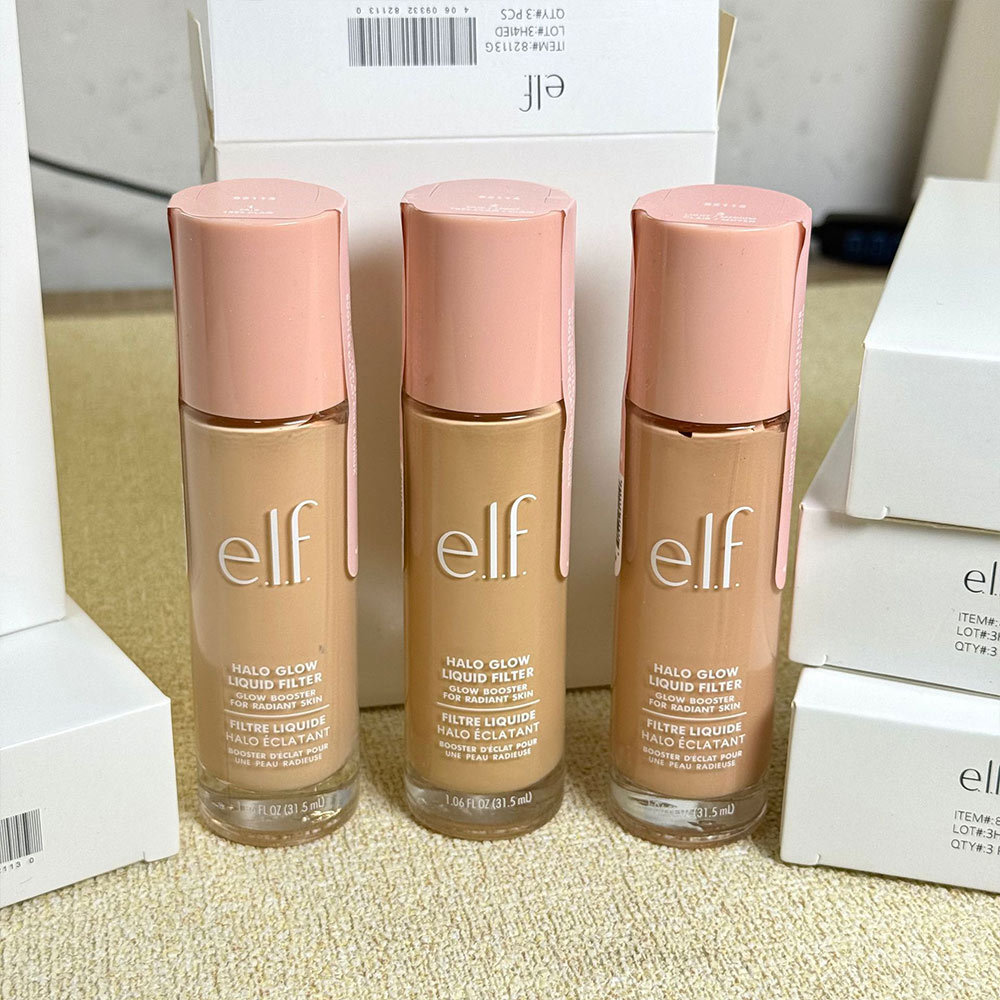 3pcs Elf Halo Glow Liquid Filter - Multipurpose Primer, Foundation