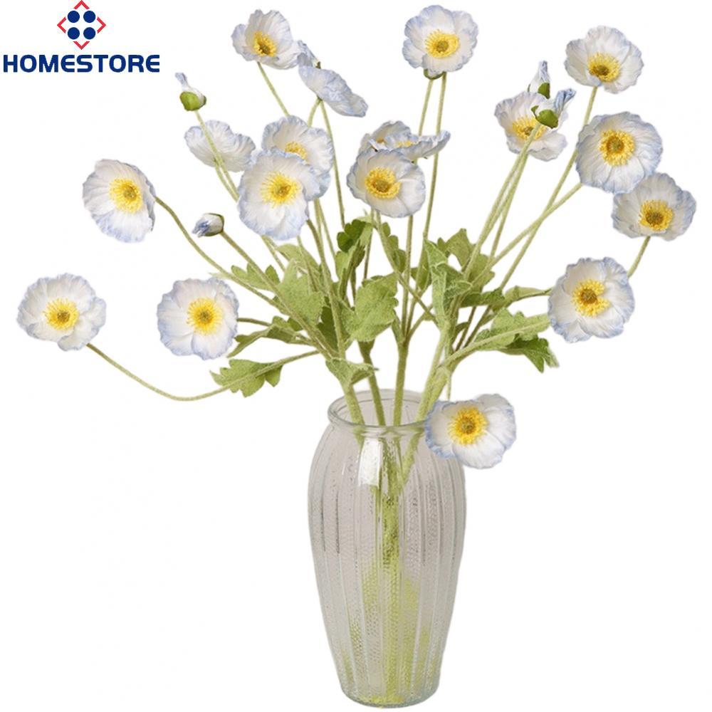 [Homestore]Silk Petal Artificial Flower Bouquet for Indoor Outdoor For Bar Table Decoration