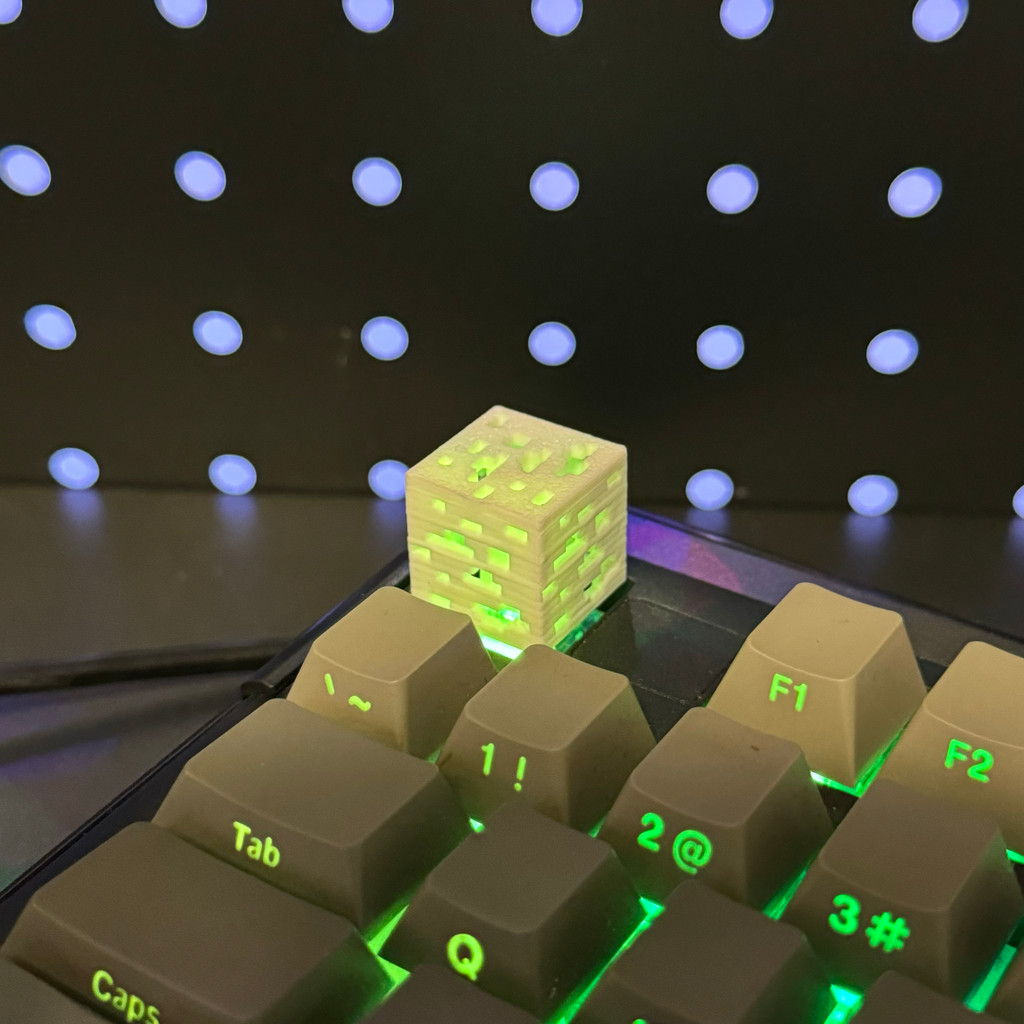 keycap keycap anime Minecraft Keycap Ba Chiều Sáng Tạo Keycap Bàn Phím Cơ Trong Suốt Keycap 3d In Đá