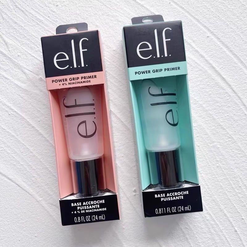 TQ~Elf Power Grip Green tube/Powder tube makeup primer4%Acylamide Primer for Brightening Skin24mlPP