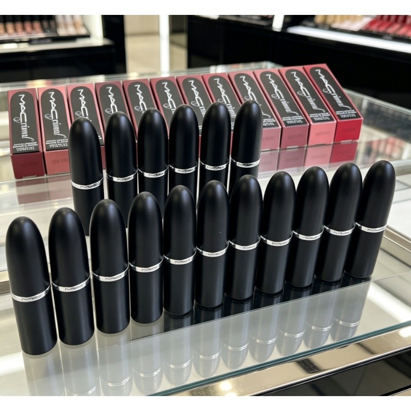 ((Mumu 's Shop) Big Bullet Lipstick Bộ sưu tập số đầy đủ màu trắng Tất cả các trận đấu hàng ngày phả