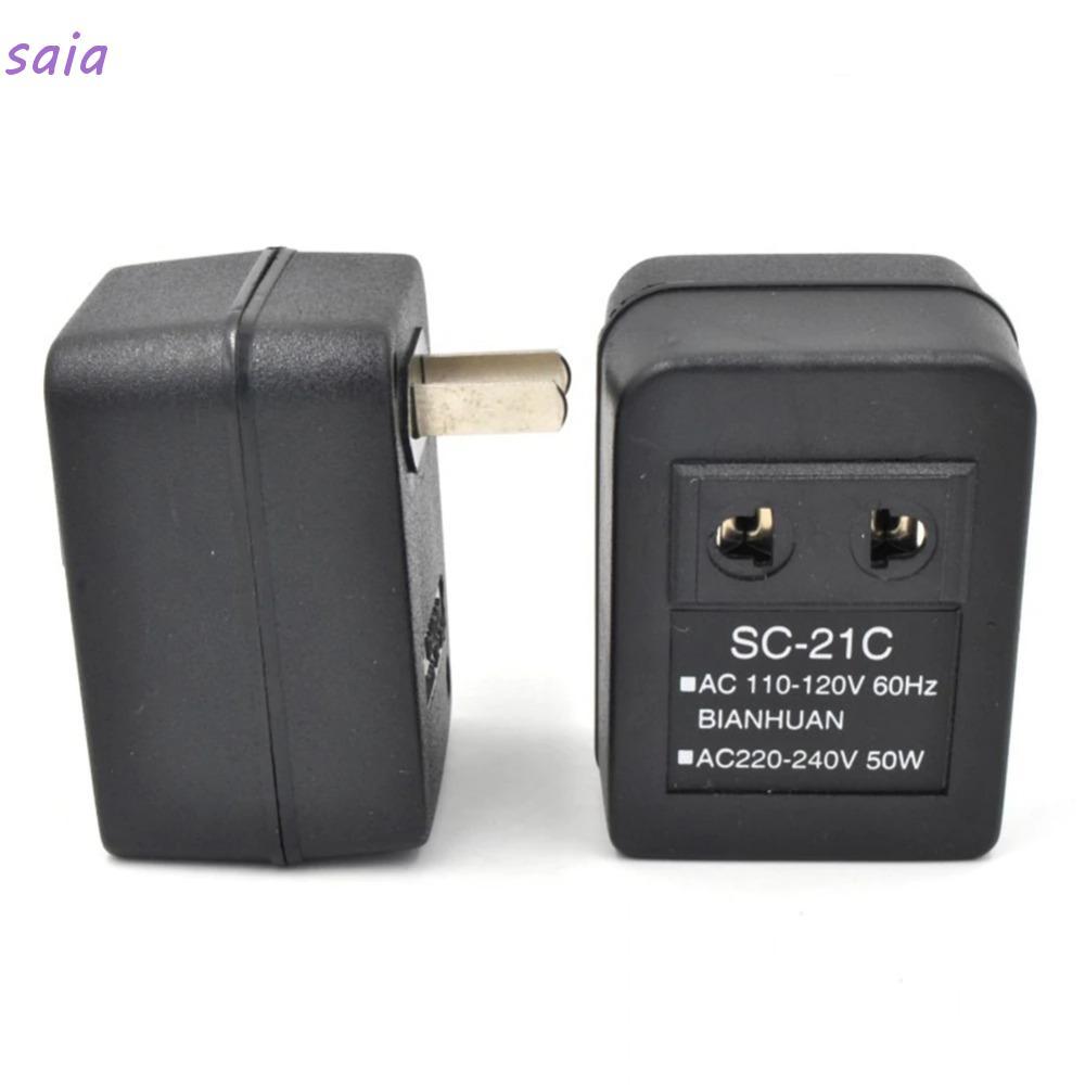 SAIA 20W Adapter Hữu Ích AC220V sang 110V AC110V sang 220V Biến Áp Du Lịch