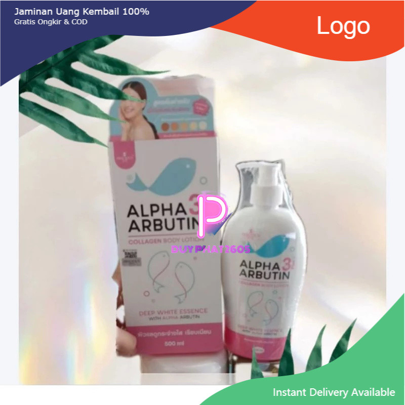 Dưỡng Thể Alpha Arbutin Chính Hãng Chai 500ml