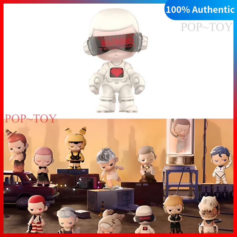 POPMART KUBO city of sunset Series Figures pop mart kubo v4 blind box  đồ chơi búp bê quà tặng