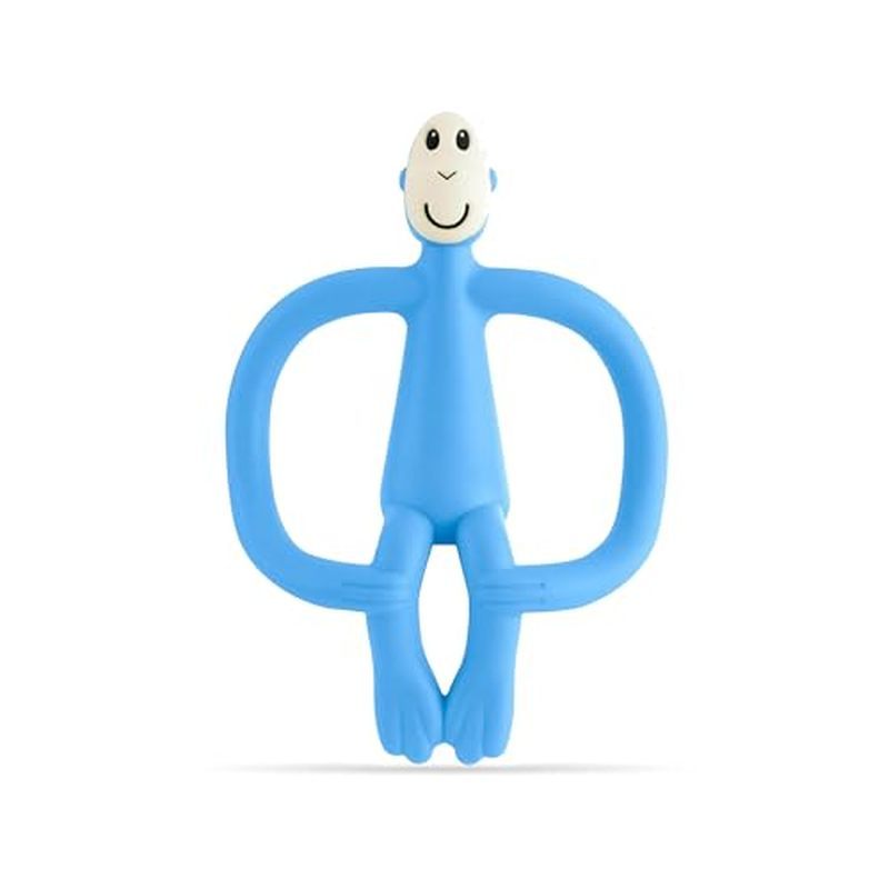 Matchstick Monkey Original Teether & Gel Applicator – Silicone Baby Teether, Easy-to-Grip, BPA-Free,