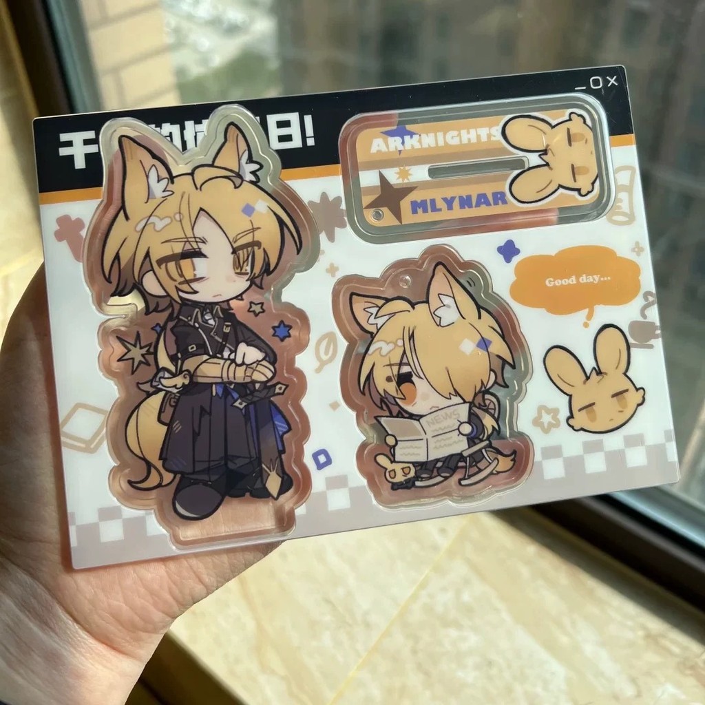 Arknights Operator 's Rest Day Full-set Acrylic Standee, Với Mizuki, Mlynar, Zuo Le, Chong Yue, Lume